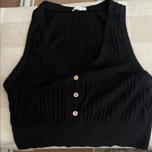 Free People Ribbed Crop Top